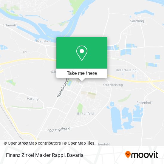 Finanz Zirkel Makler Rappl map