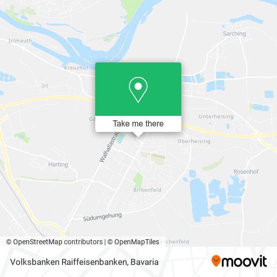 Volksbanken Raiffeisenbanken map