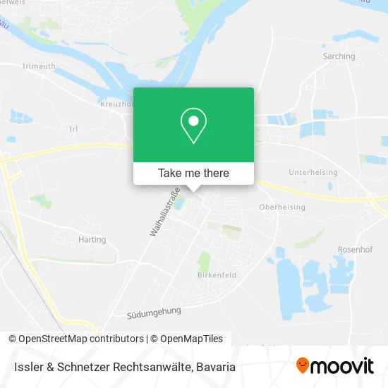 Карта Issler & Schnetzer Rechtsanwälte