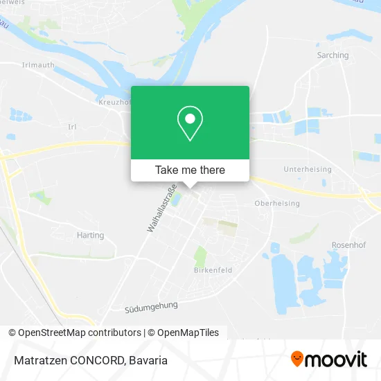 Карта Matratzen CONCORD