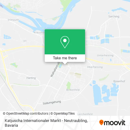 Карта Katjuscha Internationaler Markt - Neutraubling