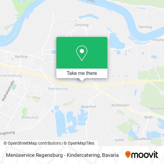 Menüservice Regensburg - Kindercatering map