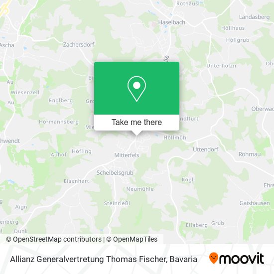 Allianz Generalvertretung Thomas Fischer map