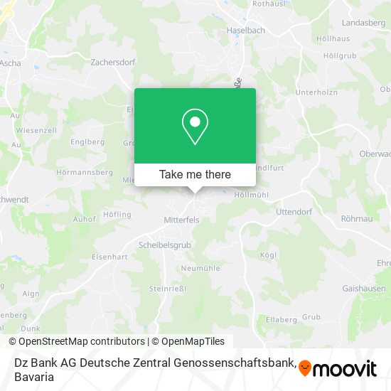 Dz Bank AG Deutsche Zentral Genossenschaftsbank map