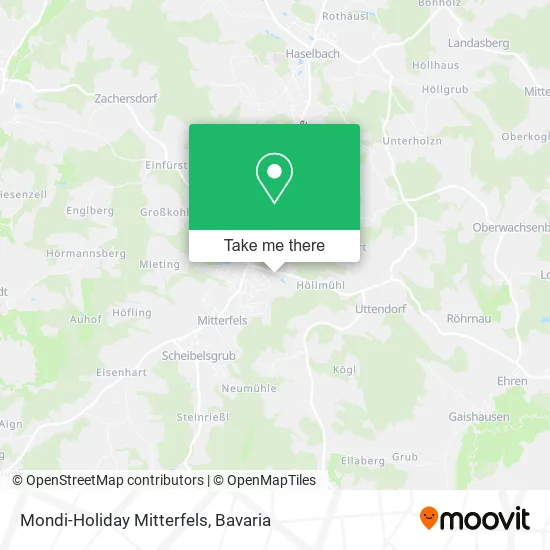 Карта Mondi-Holiday Mitterfels