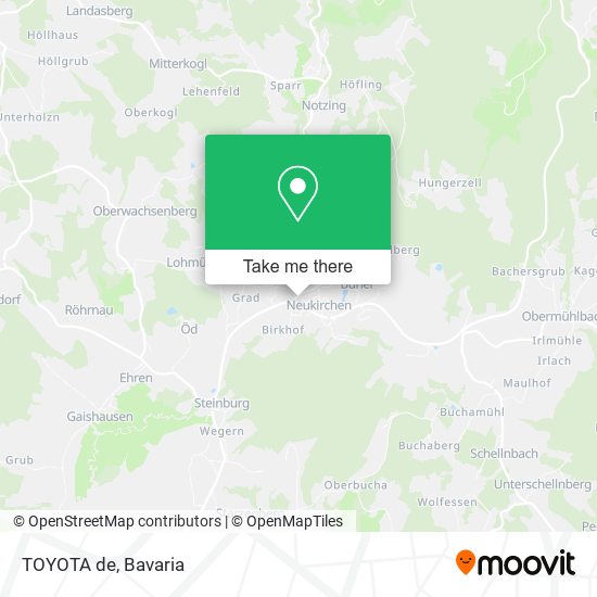 TOYOTA de map