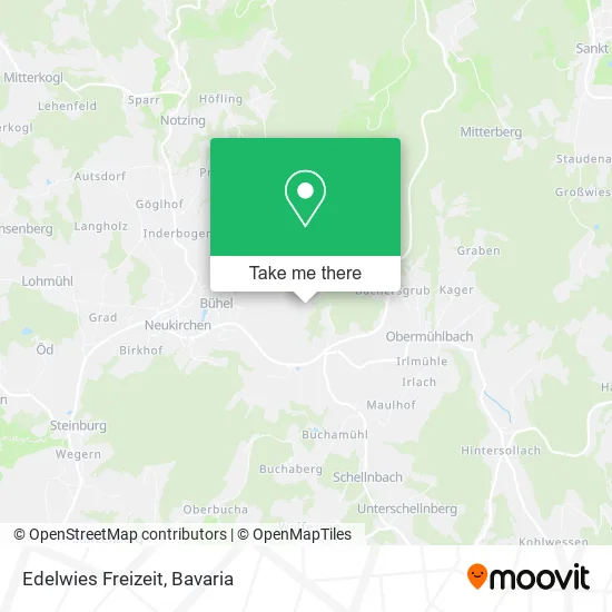 Карта Edelwies Freizeit