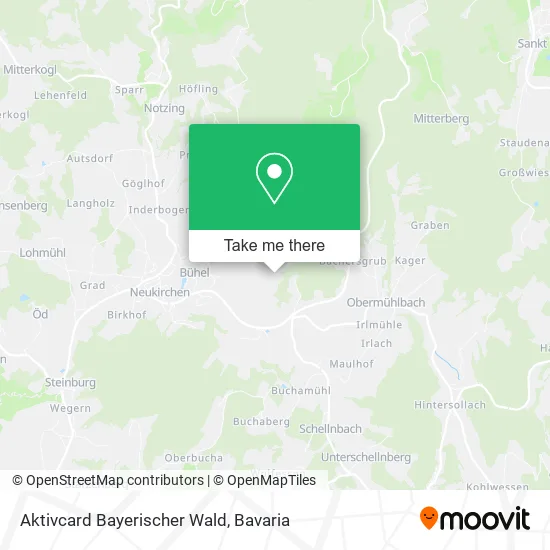 Карта Aktivcard Bayerischer Wald