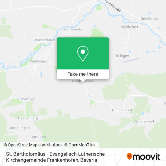 St. Bartholomäus - Evangelisch-Lutherische Kirchengemeinde Frankenhofen map