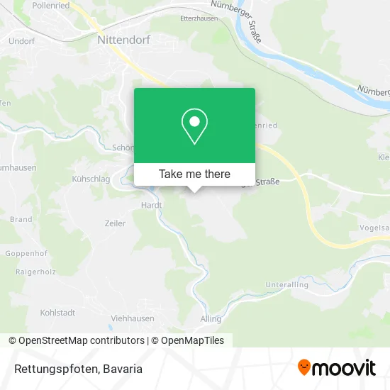 Rettungspfoten map