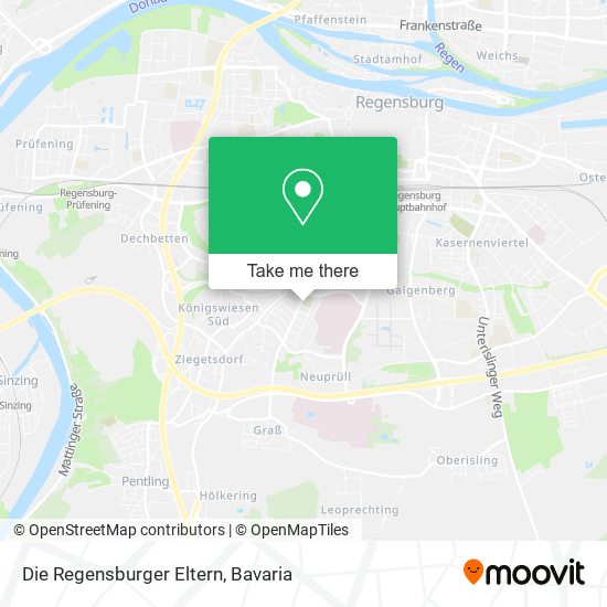 Die Regensburger Eltern map