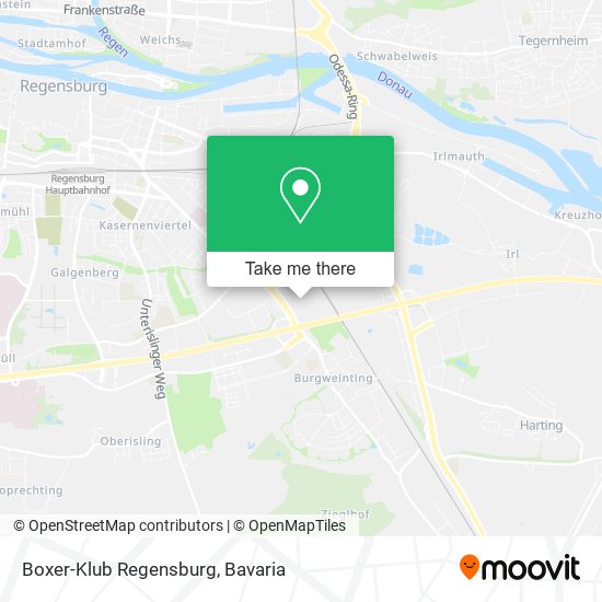 Boxer-Klub Regensburg map