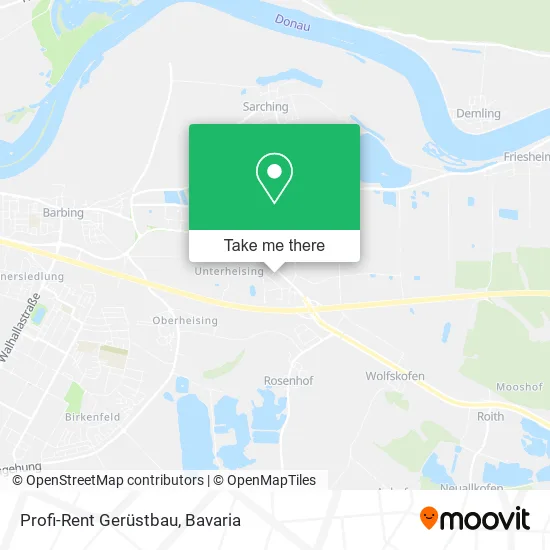 Карта Profi-Rent Gerüstbau