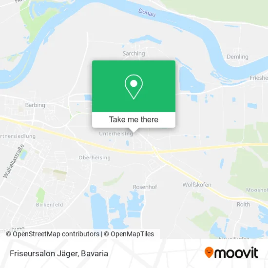 Карта Friseursalon Jäger