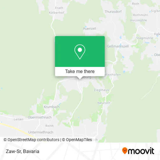 Карта Zaw-Sr