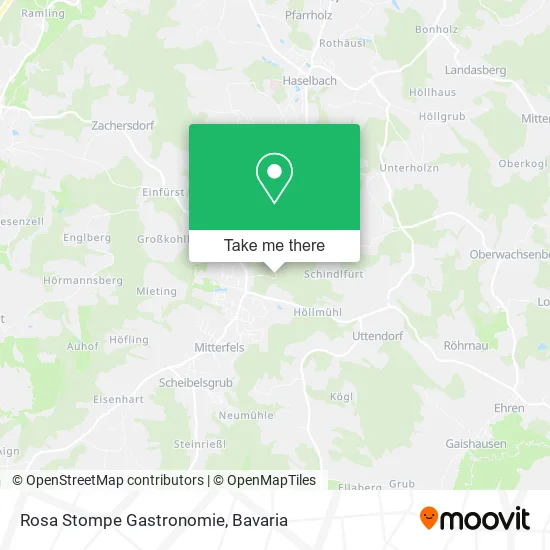 Rosa Stompe Gastronomie map