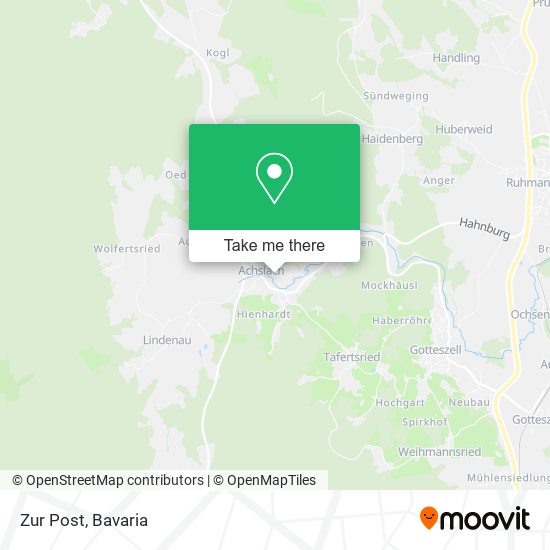 Zur Post map