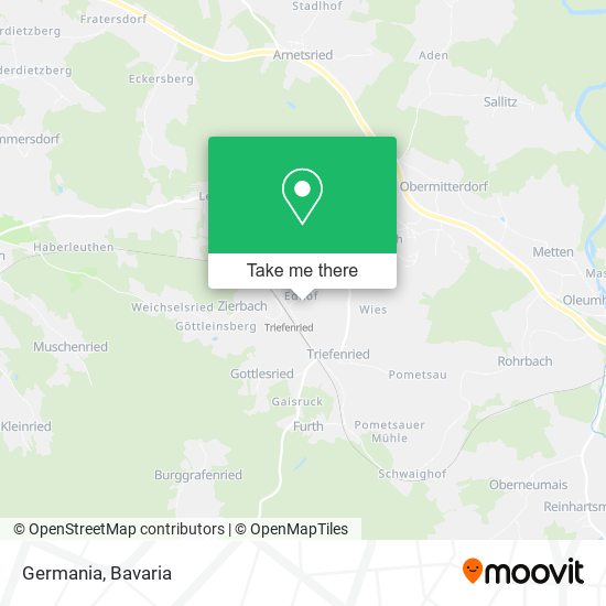 Карта Germania