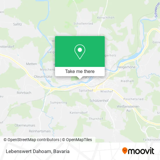 Карта Lebenswert Dahoam
