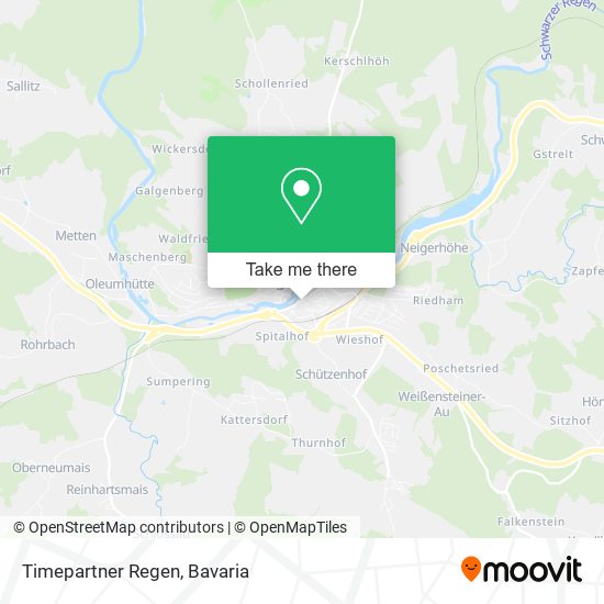 Карта Timepartner Regen