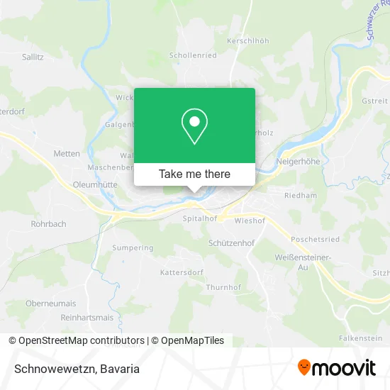 Карта Schnowewetzn