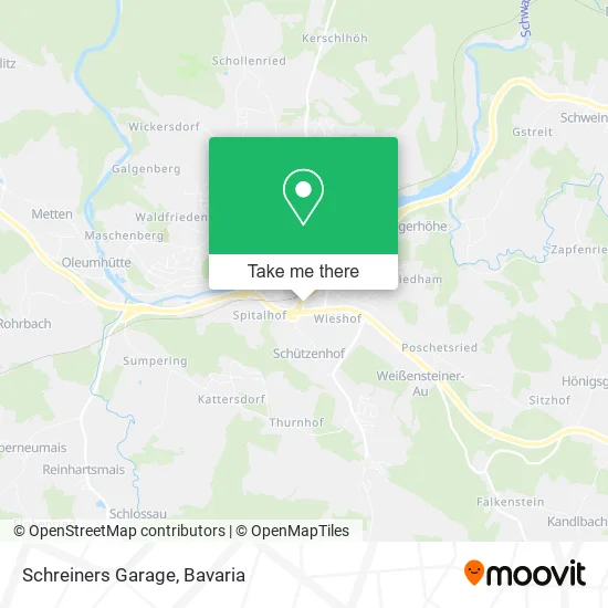 Карта Schreiners Garage