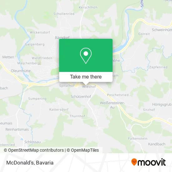 Карта McDonald's