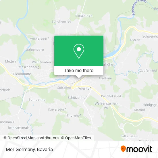 Карта Mer Germany