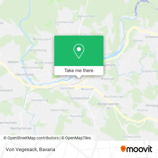 Карта Von Vegesack