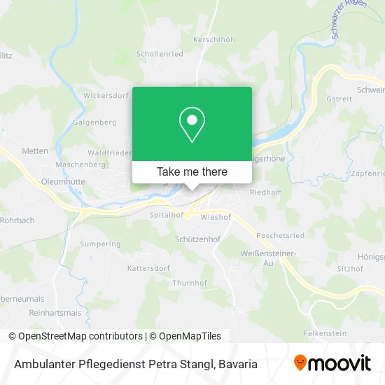 Карта Ambulanter Pflegedienst Petra Stangl