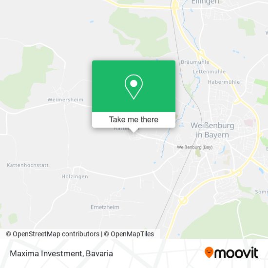 Maxima Investment map