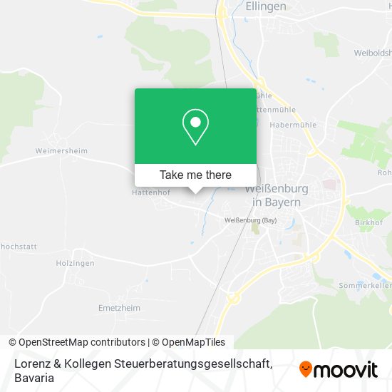 Lorenz & Kollegen Steuerberatungsgesellschaft map