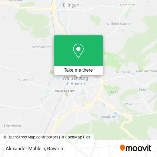 Карта Alexander Mahlein