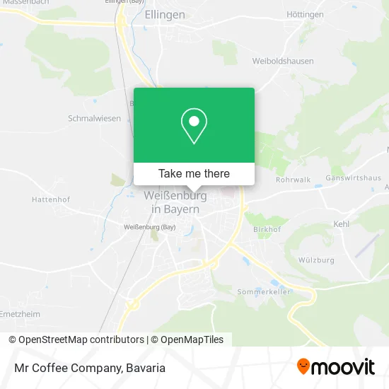 Карта Mr Coffee Company