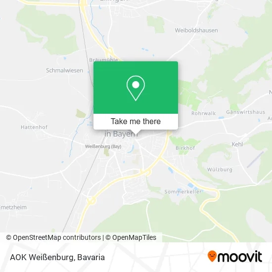 Карта AOK Weißenburg