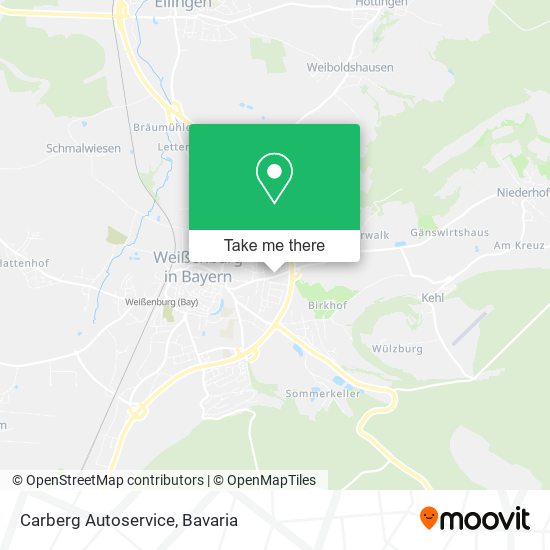 Carberg Autoservice map