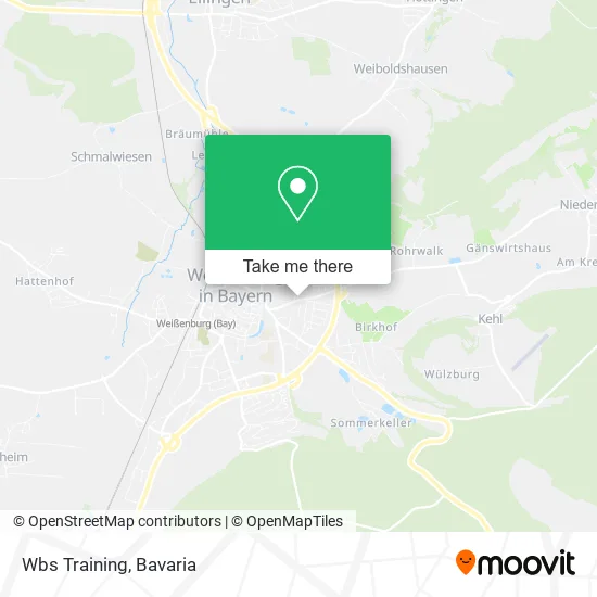 Wbs Training map