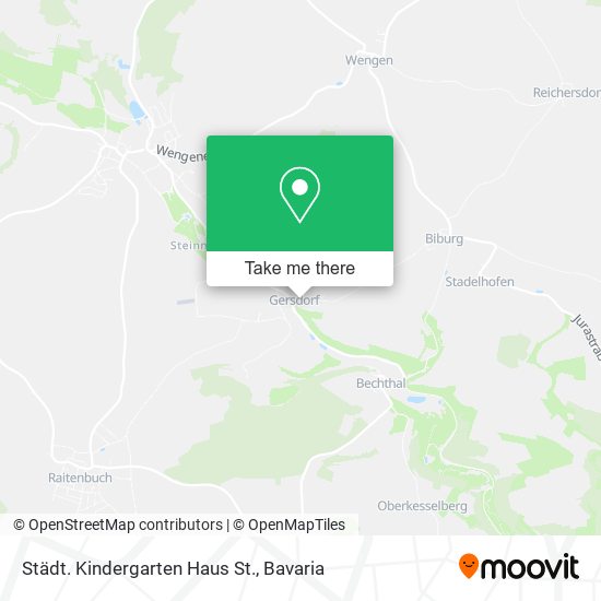 Städt. Kindergarten Haus St. map