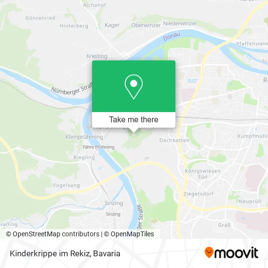 Карта Kinderkrippe im Rekiz