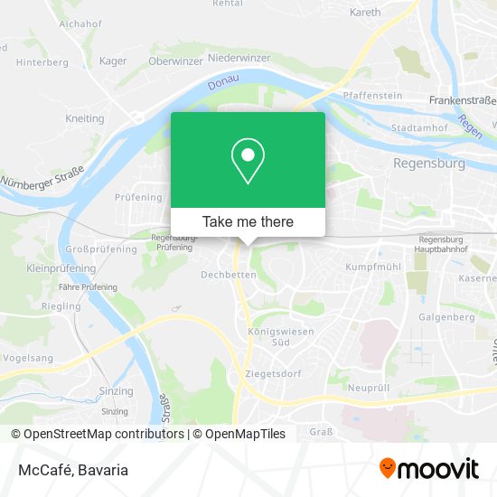 McCafé map