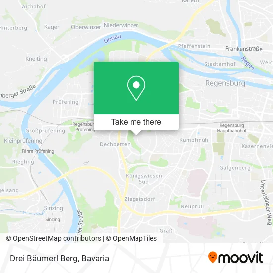 Карта Drei Bäumerl Berg