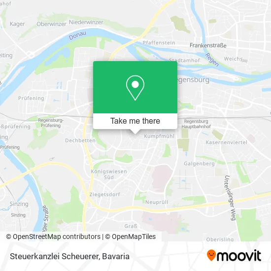 Карта Steuerkanzlei Scheuerer