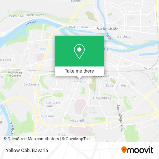 Карта Yellow Cab