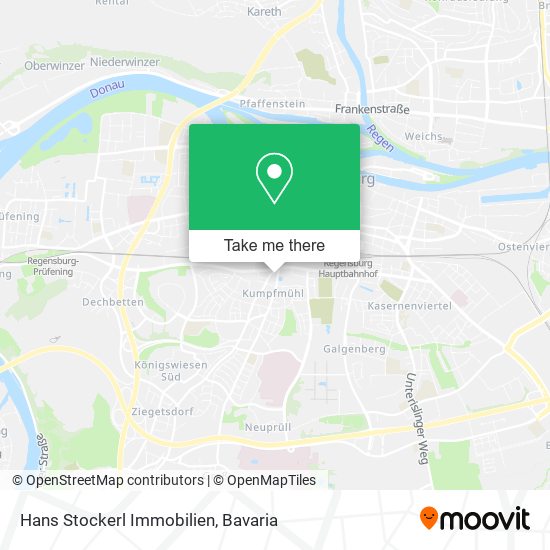 Hans Stockerl Immobilien map