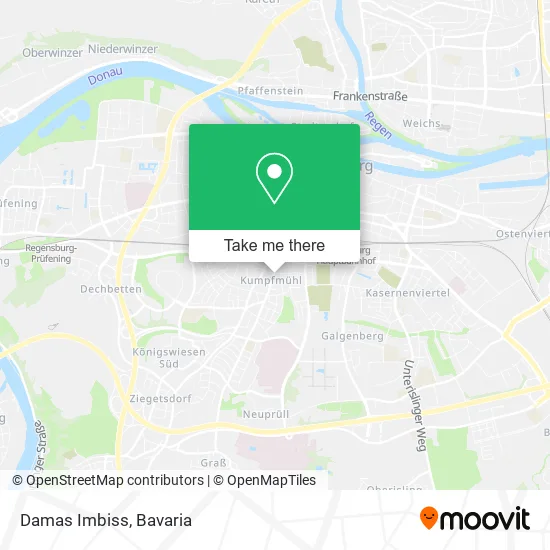 Карта Damas Imbiss