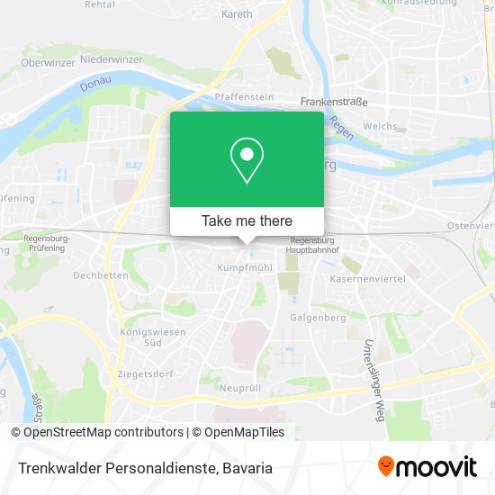 Trenkwalder Personaldienste map
