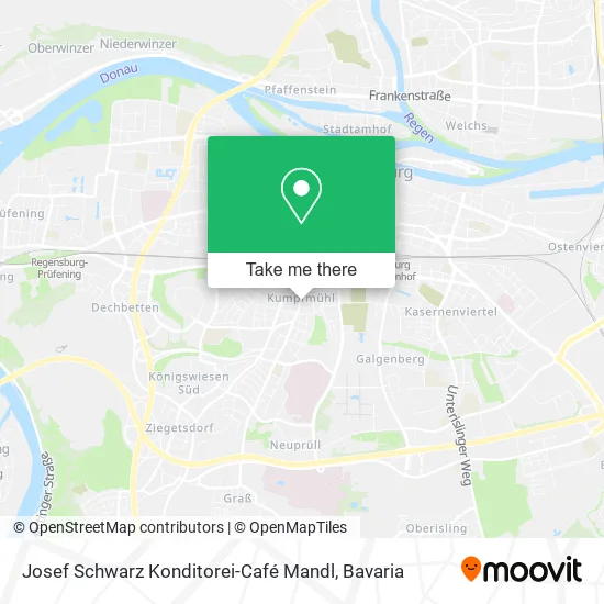 Josef Schwarz Konditorei-Café Mandl map