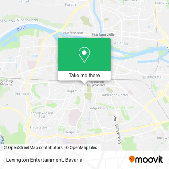 Карта Lexington Entertainment
