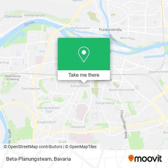 Beta-Planungsteam map