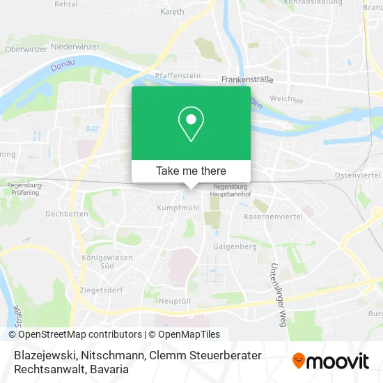 Карта Blazejewski, Nitschmann, Clemm Steuerberater Rechtsanwalt